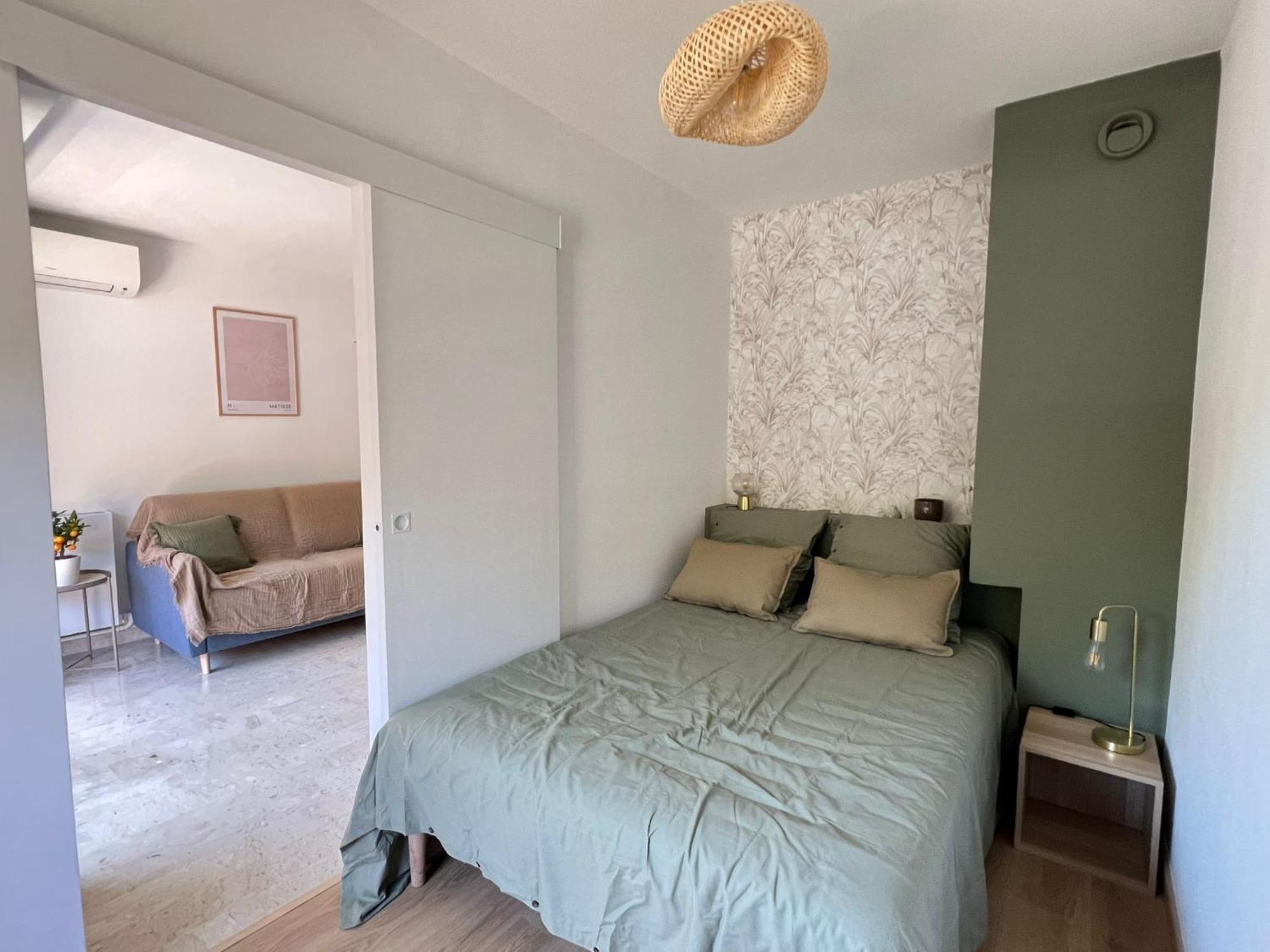 Appartement 2P Renove Avec Terrasse Au Port De นีซ ภายนอก รูปภาพ