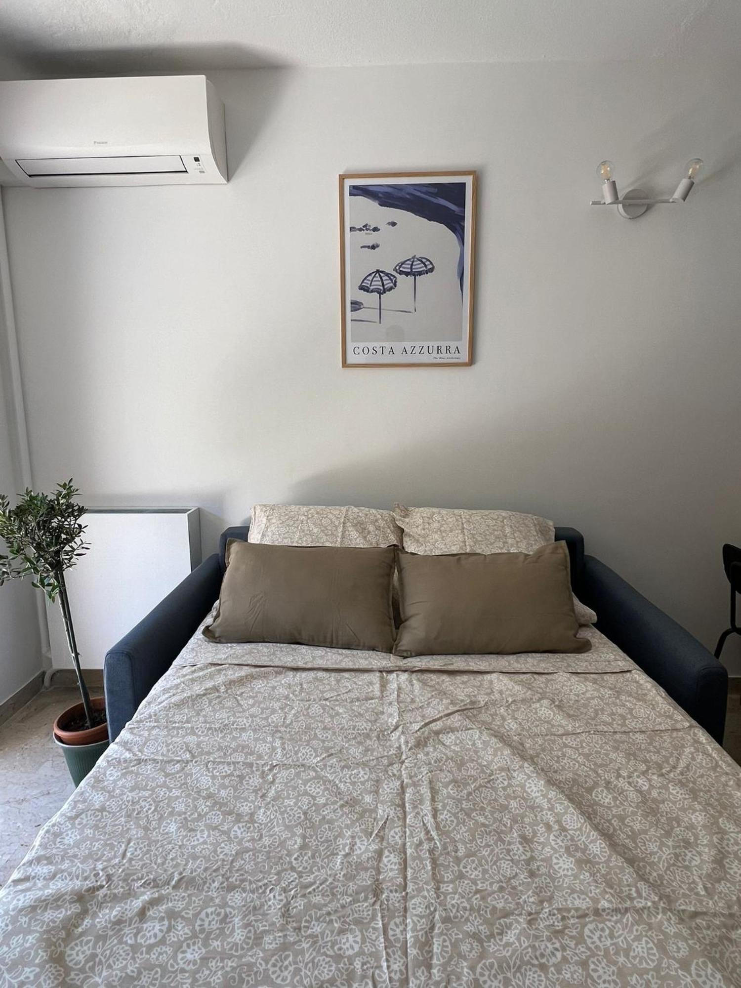 Appartement 2P Renove Avec Terrasse Au Port De นีซ ภายนอก รูปภาพ