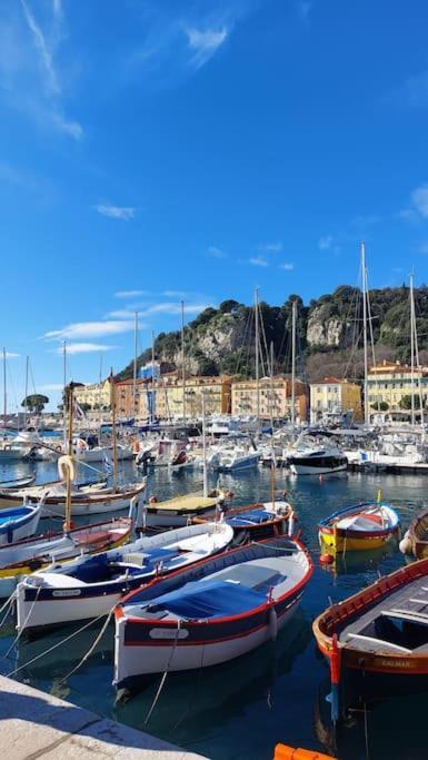 Appartement 2P Renove Avec Terrasse Au Port De นีซ ภายนอก รูปภาพ